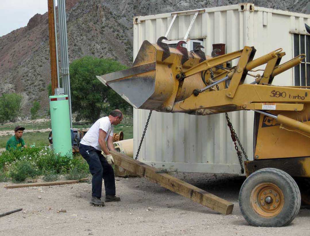 All heavy equipment at Clover Creek Ranch will be powered by bio-diesel fuel in the near future.